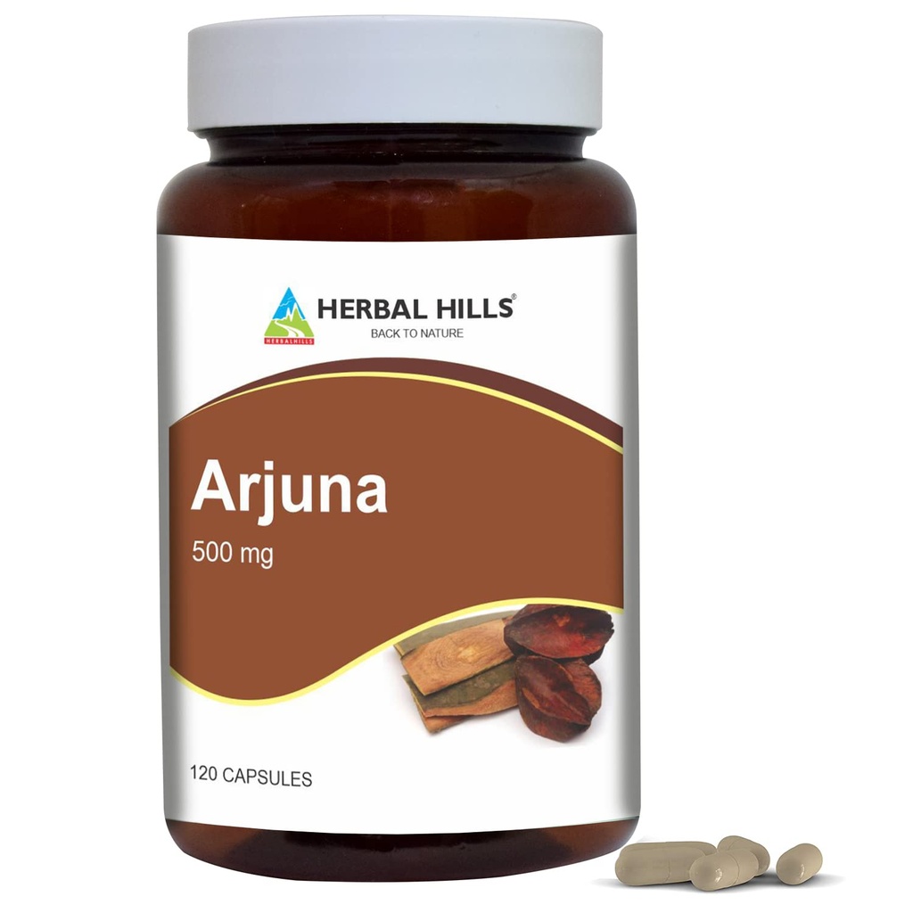 HERBAL HILLS Arjuna Cápsulas (Terminalia Arjuna)