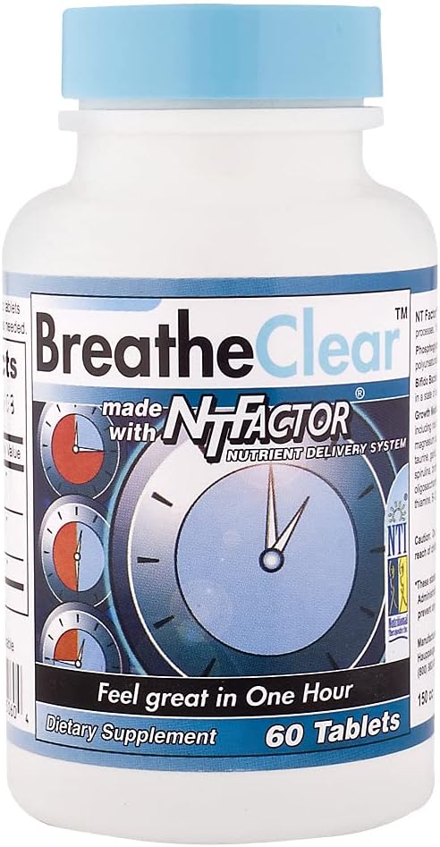 Respirar claro com NT Factor (60 comprimidos)