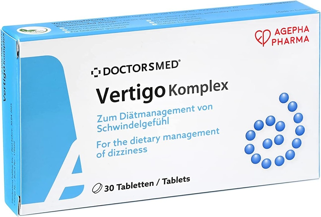 Vertigo Komplex Vertigo e Anti Tonturas Tablets com Ginkgo Biloba Natural Medication for Vertigo Sea Sickness Motion and Car Sickness Manhã Enjoos As náuseas alívio Tablets para adultos e crianças
