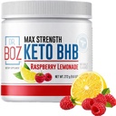 Dr. Boz - Keto BHB Pó - Limonada de framboesa, 20 Servings - Ketones Drink - Aumentar a energia e reduzir desejos - Suplemento dietético de força máxima - Qualidade testado - Made in the USA - 9,6oz (272g)