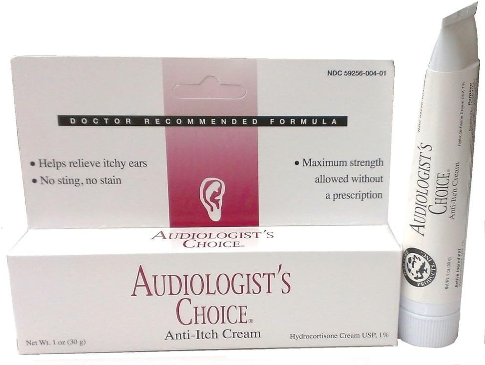 Audiólogos Escolha Anti-Itch Cream