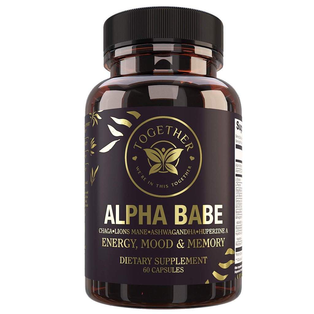 Estamos juntos neste Alpha Babe , Nootropic Suplemento , Memória Mood Energia , Nootropics Leões Mane Chaga Ashwagandha
