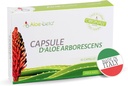 ALOEBETA Aloe Arborescens Cápsulas de poder natural - Suplemento Aloe 100% orgânico, Estimula defesas imunitárias, Antioxidante, Desintoxicante - Vegan, Sem OGM, Sem glúten, sem açúcar