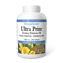 Omega Factors by Natural Factors, Ultra Prim Evening Primrose Oil, Promove a saúde feminina e imune com Omega-6 GLA, 240 softgels (240 porções)
