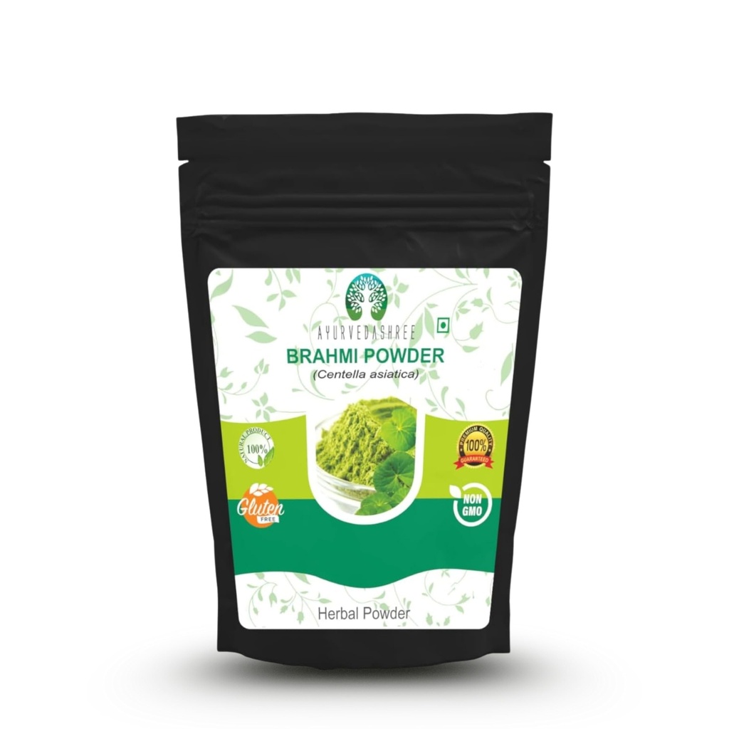 Centella asiatica pó 50 Gm Eu conhecido como Gotu Kola, brahmi I Mandupakarni pó I Não OGM I Glúten grátis I Vegan