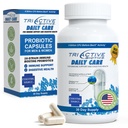 TriActiv Biotics Daily Care - Probióticos para Mulheres e Homens, Mistura Prebiótica com 6 Bilhões de UFC - Probióticos para Saúde Digestiva - Apoio à Saúde Gut, Defesa Imune - 30 Cápsulas