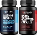 NUTRIÇÃO HAVASU Cápsulas Ervas Ervas Tesão (30 Servões) & L Arginina L Suplemento Citrulina (30 Servões)