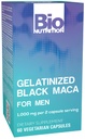 Bio Nutrition Gelatinized Black Maca 60 Cápsulas Vegetarianas