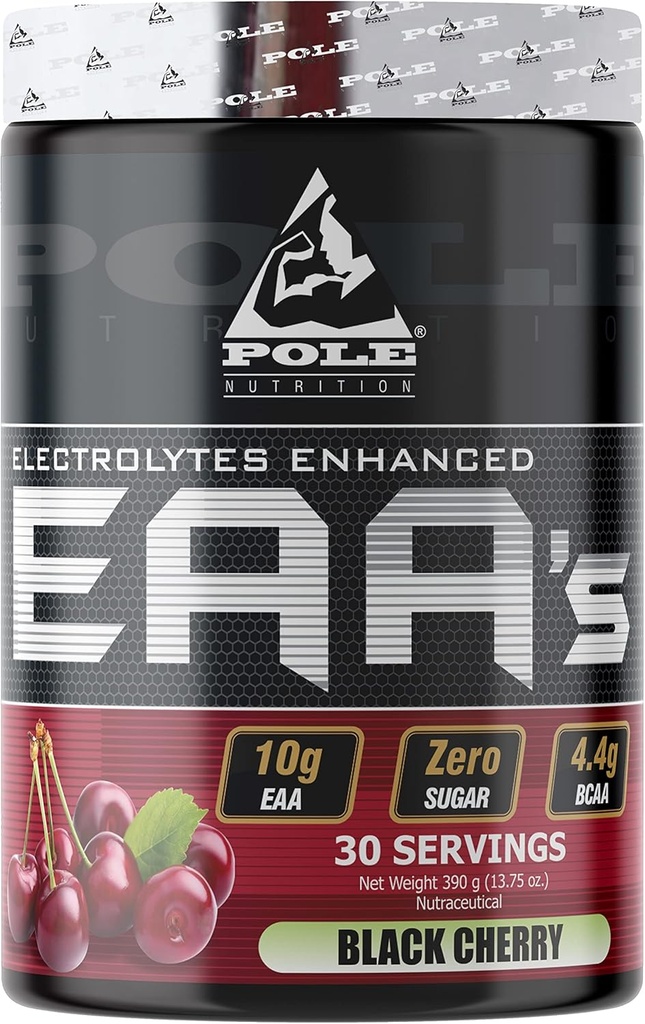 Eletrólitos EAA melhorados açúcar zero, aromas de 390 gramas 30 Serventes (cereja preta)