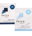 O pacote de repouso remedy patch & recuperação - (60 patches) Essential Evening Relaxation & Muscle Recovery Kit com patch de lavanda do sono e glicinate de magnésio Patch