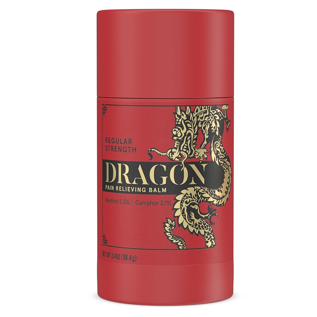 Dragão Balm 3.4oz Força Regular de Rolagem