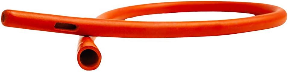 HealthAndYogaTM Enema Rubber Colon Tube – Open End (20” x 22 FR) - Substituível Compatível Enema Kit Suprimentos- Confortável, Mais profundo e Superior Gut Cleanse- Adequado para Café, Água & Terapia Gerson