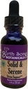 Canção de nascimento Botânicas Solid & Sereno Herbal Stress and Mood Support Tintura – Camomila, Passionflower, Valerian Liquid Drops para suporte de estresse – Não-Habit formando Suplemento Natural