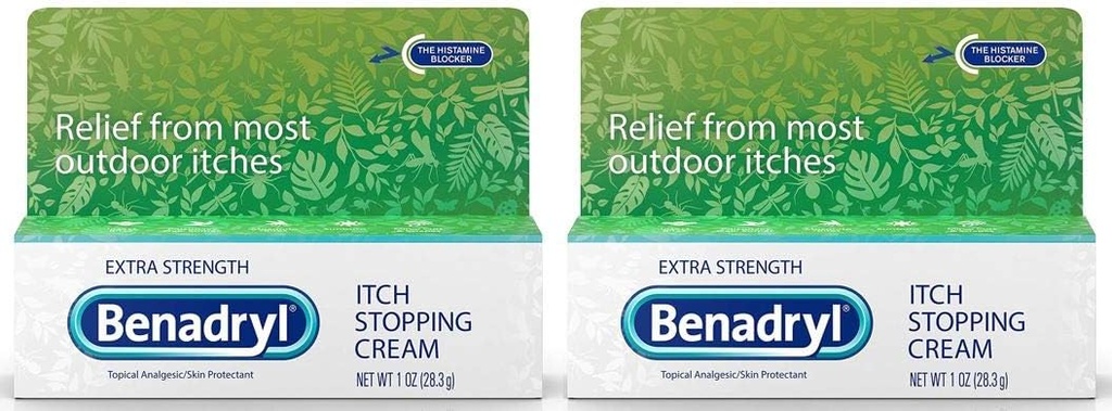 Benadryl Creme de dosagem extra 1 OZ