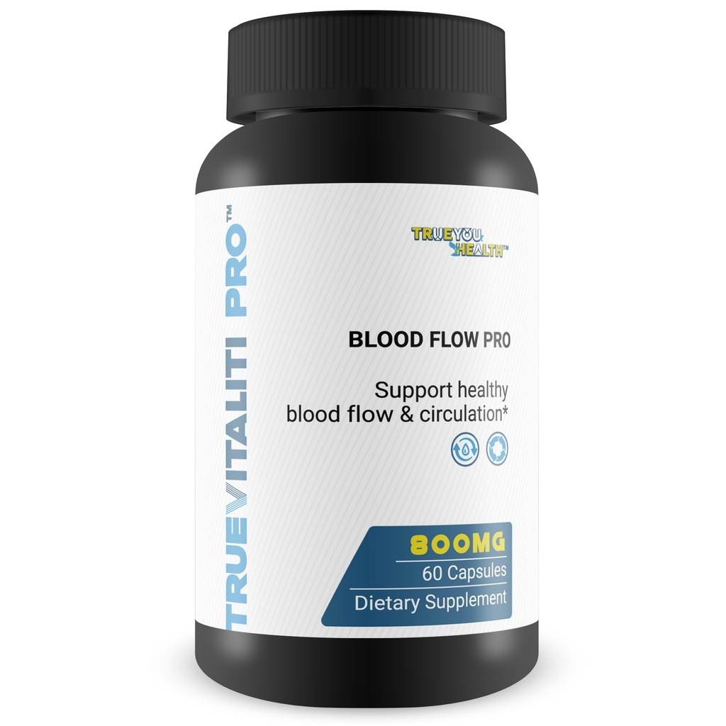 True Vitaliti Pro Sangue Fluxo Pro L-Arginina - Nosso melhor suplemento de circulação para verdadeira vitalidade fluxo de sangue masculino & circulação de saúde - L-Arginina Mens Circulação Suplemento - Ajuda fluxo de sangue