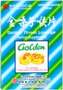Lozenge de Garganta Dourada (Flavor Original de Honeysuckle) (Garganta, Imune, Suporte Respiratório) (Jinsangzi Houpian) (12 Lozenges) (1 embalagem)