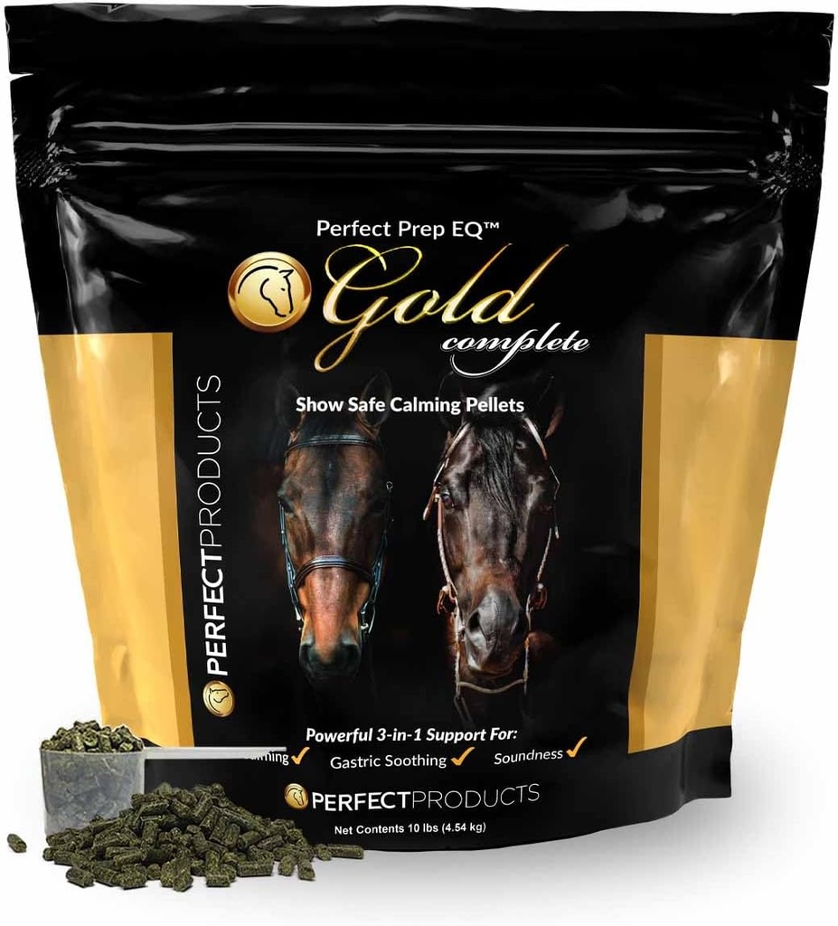 Perfeito Prep EQTM Gold Complete Calming Pellets (10LB)