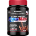 ALLMAX QUICKMASS, Chocolate - 3,5 lb - Catalisador de ganho de massa rápido - até 64 gramas de proteína por serviço - 3:1 Carb to Protein Ratio - Zero Trans Fat - até 24 Servings