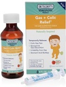 Dr. Talbot's Gas + Colic Relief Liquid Medicine, naturalmente inspirado, para lactentes, inclui seringa, sabor de suco de maçã, 4 Fl Oz