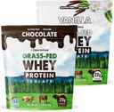 Opportuniteas Baunilha Feita de Baunilha Choco Whey Protein Isolate Powder - 20g de pó de proteína sem adoçantes artificiais, vacas sem hormônios, não OGM - 5lb
