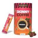 Skinny Boost Instant Skinny Coffee Sticks (Desaromatizado) - Feito com Arábica Coffee Beans, Garcinia Cambogia, Extrato de chá verde, B Vitaminas, Fibra e Prebióticos – Açúcar Free-Keto Friendly (28 pacotes)
