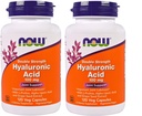Now Alimentos - Ácido Hialurônico 100 mg - 120 Veg Cápsula (Pacote de 2)