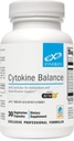 Equilíbrio de Citocina XYMOGEN para Antioxidante e Suporte de Destoxificação - Extrato de Chá Verde, Trans-Pterostilbeno, Extrato de Açafrão, Glucorafanina (30 Cápsulas)