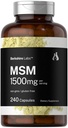 Horbäach HSH Cápsulas 1500mg □ 240 Contagem Não-GMO, Suplemento Glúten Grátis □ Berkshire Labs