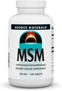 Fonte Natural HSH (metilsulfonilmetano), 750mg - 240 Comprimidos