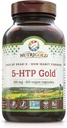 Nutrigold 5-htp 100mg, 120 Cápsulas Vegetarianas - O ouro padrão puro 5-Htp Extrato Garantido Livre de Harmful Peak-x, Gmos, & Allergens