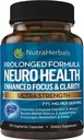 Brain Booster Supplement -90 Day Supply- Nootrópicos Clareza Mental, Memória e Foco. Formulado cientificamente para desempenho prolongado - DMAE, Bacopa Monnieri, Rhodiola Rosea.
