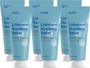 Curista 5% creme de lidocaína creme tópico da dor - (6 oz tubo, pacote de 6) tubo XL - Dormência rápida e eficaz com 5% Lidocaína creme de numbling (6 oz pacote - 36 oz Total)