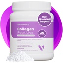 VitaMedica Collagen Peptides Pó para Mulheres e Homens - Cabelo saudável, Pele, unhas, ossos e articulações - Hidrolisados Tipos I & III, Grama-Fed, Pastura-raised Protein, Zero Açúcar - 30 Servings