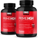 Força Fator Prime HGH Secretion Activator, 2-Pack, suplemento HGH para homens com AlphaSize para ajudar a activar a produção de HGH, aumentar a força de treino, e melhorar o desempenho, 150 cápsulas