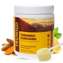TruWild Vegan Curcumin Curcumin Beber Misture Pó com Curcuminoides Orgânicos Ginger Pimenta Preto para apoiar bem-estar e saúde conjunta, Todos Natural Made in USA, 20 Servings