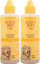 Burt's Bees for Pets Tear Stain Remover para cães com camomila - Cachorrinho & Dog Tear Stain Remover - Cruelty Free, Formulado Sem Sulfatos e Parabenos, pH Equilibrado para cães, 4 Onças - 2 Pacote
