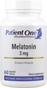 Paciente Um Melatonina 3 mg Liberação Extendida Suplemento para apoiar o sono descansado e relaxação*