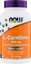 Agora Suplementos L-Carnitina 1000mg - 150 Comprimidos Valor Tamanho, Suporta Crescimento Músculo Leano, Carnipuro, Não-GMO, Kosher, Ideal para Veganos, Atletas, e Suporte Energético