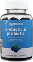 Noções básicas Gummies prebióticos e probióticos, 2 bilhões de UFC, framboesa azul, 50 contagem (2 por serviço) (anteriormente Solimo)