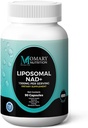 Suplemento lipossômico NAD+ □ Suplementos NAD mais votados para mulheres e homens com Resveratrol e japonês Knotweed Extract, Suporte Stamina, Reparo Metabólico Vegan, Gluten Free, Não-GMO, 90 Cápsula