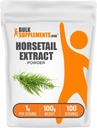 BulkSupplements.com Extrato de rabo de cavalo em pó - Erva de rabo de cavalo - Suplementos de sílica, sem glúten, 1g por serviço, 100g (3,5 oz) (Pacote de 1)