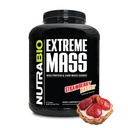 NutraBio extrema massa Gainer proteína pó, 53G proteína, limpa peso Gainer, aumentar a massa muscular, Full Spectrum Amino Acid - Strawberry Pastry, 6 libras