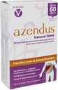 Azendus Natural SAM-e para a saúde do fígado 60 Contagem, 400mg, 1 Formulário Recomendado, Puro, Natural, Estável, Farmacêutico Grau Mesmo, Absorção Rápida