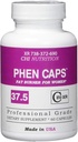 PHEN CAPS 37.5 para mulheres - Pílulas de perda de peso para mulheres - Supressor de apetite - Suplemento termogênico de queimador de gordura - Pílulas de energia - Bloqueador carboidratado - Metabolismo - Keto Diet Friendly