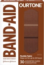 Band-Aid marca Ortone bandagens adesivas, proteção flexível e cuidado de cortes menores e raspas, almofada de acolchoamento para feridas dolorosas, BR55, tamanhos variados, 30 quit