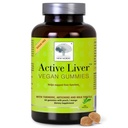 NOVA NORDIC Pastilhas Ativas de fígado, Cardo de leite, Alcachofra e Suplemento Açafrão, Natural sabor de manga de pêssego, Açúcar livre & Vegan, 60 contagem (Pack of 1)