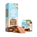 Fornecimento de alimentos de emergência MRE - 7 dias Coco Biscuit Bares MRE Refeições Militares 2024 Kit de sobrevivência - 20 anos de vida de prateleira Camping suprimentos de caminhada