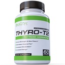 BioCor Nutrição Thyro-T2 Suplemento de queimador de gordura do hormônio da tireóide - aumentar o metabolismo e perder peso (60 cápsulas - 1 mês de fornecimento)