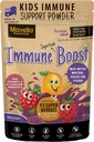 Crianças Imune Support Powder - Imune Boost com Vitamina C A + E, Magnésio e Probióticos para com 9 Superberries - Berry Taste Immunity Gummies Alternativa 3.52oz (100g)