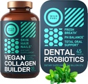 WILD FUEL Vegan Collagen Builder e Probióticos Dental para pacote de respiração fresca